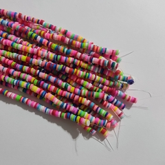 Tira de Fimo Multicolor 4mm