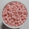 Perla Plástica 8mm Rosas