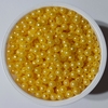 Perla Plástica 6mm Amarilla