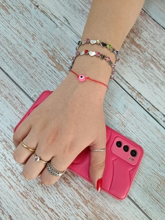 Pulsera Corazones Acero Quirúrgico - comprar online