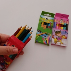 Lápices Mini de 6 Colores - comprar online