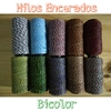 Hilo Encerado Bicolor/Tricolor x70mt