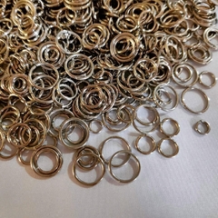 Argollas de Metal Surtido de Tamaño - comprar online