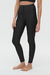 LEGGINGS PANELLED EN RIB / JET BLACK - comprar online