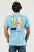 Camiseta Aloha Surfboard Federal Art Azul - 11083 na internet