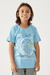 Camiseta Juvenil Music Wave Federal Art Azul Alamo - 11161 - comprar online