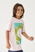 Camiseta Juvenil Hawaii Beach Federal Art Rosa Claro - 11165 na internet