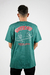 Camiseta Oversized Skateboard Federal Art - Verde - 12006 na internet