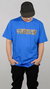 Camiseta Oversized Flame Federal Art Azul - 12010 - comprar online