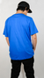 Camiseta Oversized Flame Federal Art Azul - 12010 na internet