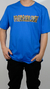 Camiseta Oversized Flame Federal Art Azul - 12010