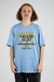 Camiseta Oversized Mario Federal Art - Azul - 12261