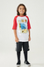 Camiseta Juvenil Summer Waves Federal Art Branco - 61060 - comprar online