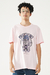Camiseta Skate or Die Federal Art Rosa Claro - 63029 - loja online