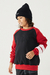 Blusa de Moletom Juvenil Urban Mood Federal Art - Vermelho- 63349