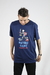 Camiseta Oversized Game Mood Federal Art - Azul - 12264 - comprar online
