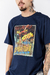 Camiseta All Day Oversize Azul - 12733 - comprar online