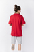 Camiseta Oversized Just Relax Federal Art Vermelho - 12217 na internet