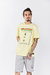 Camiseta Oversized Just Relax Federal Art Amarelo - 12217 - comprar online