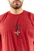 Branca Camiseta Overzised - Flame Vermelha - 13552 na internet