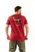 Branca Camiseta Overzised - Flame Vermelha - 13552