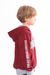 Blusa de Moletom Juvenil Canguru Aberto - Bordo - 650 - comprar online