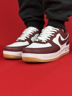 Nike air force 1 vinho branco nacional s - comprar online