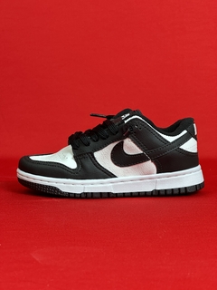 Dunk Low Infantil Preto Com Branco na internet