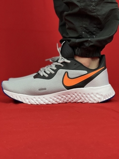 Nike Cinza/Laranja Promoção