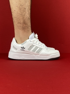 Adidas Forum branco prata nacional