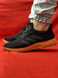 Adidas Future Craft Preto Laranja Refletível