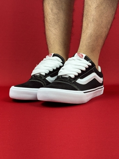 Vans Knu Preto e Branco Nacional S - comprar online