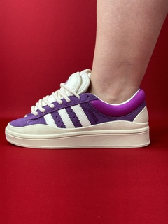 Adidas campus 2.0 roxo bege nacional premium