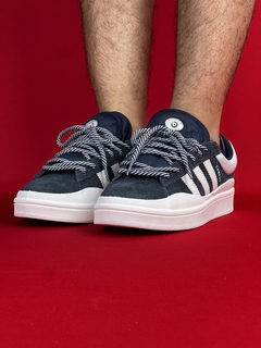 Adidas campus 2.0 azul marinho com branco nacional premium