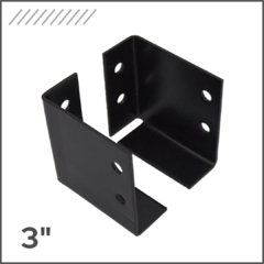 Soporte abierto para 2x3 3x3 (Alas Internas - Ancho Regulable)