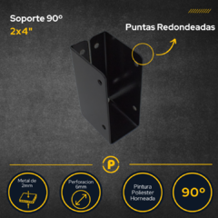 Soporte de Tirante 2x4 (Alas internas) en internet