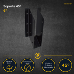 Soporte de tirante 2x6 Inclinado 45° en internet