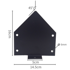 Soporte Cumbrera 45° Tirante 2x5 3x5 - comprar online