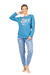 Pijama de invierno para dama juvenil 100% Algodón Mariene (Art. 1804) - comprar online