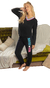 Pijama Invierno Dama Mujer Escote En V Lencatex (art. 23357) Talle especial