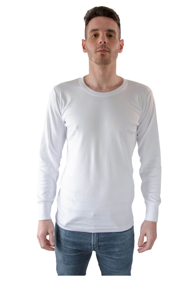 Camiseta termica para hombre manga larga El Angel Talles 36 Al 40 Art. 4400