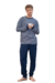 Pijama invierno hombre algodón jersey Lencatex 24501 - comprar online