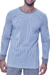 Pijama invierno hombre clásico jersey algodón Eyelit 1886 - tienda online