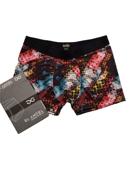 Boxer de Hombre, estampado, de lycra. (Art 601) Talles S / XL