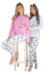 Pijama invierno algodón jersey mujer Lencatex 24303
