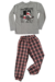 Pijama invierno nene pantalón cuadrillé Elemento 2492 en internet