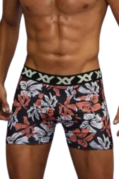 Boxer hombre estampado algodón y lycra XY 1348