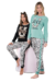 Pijama invierno mujer algodón Lencatex 24305 Talle 5 y 6