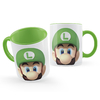 Caneca Geek Luigi Super Mario