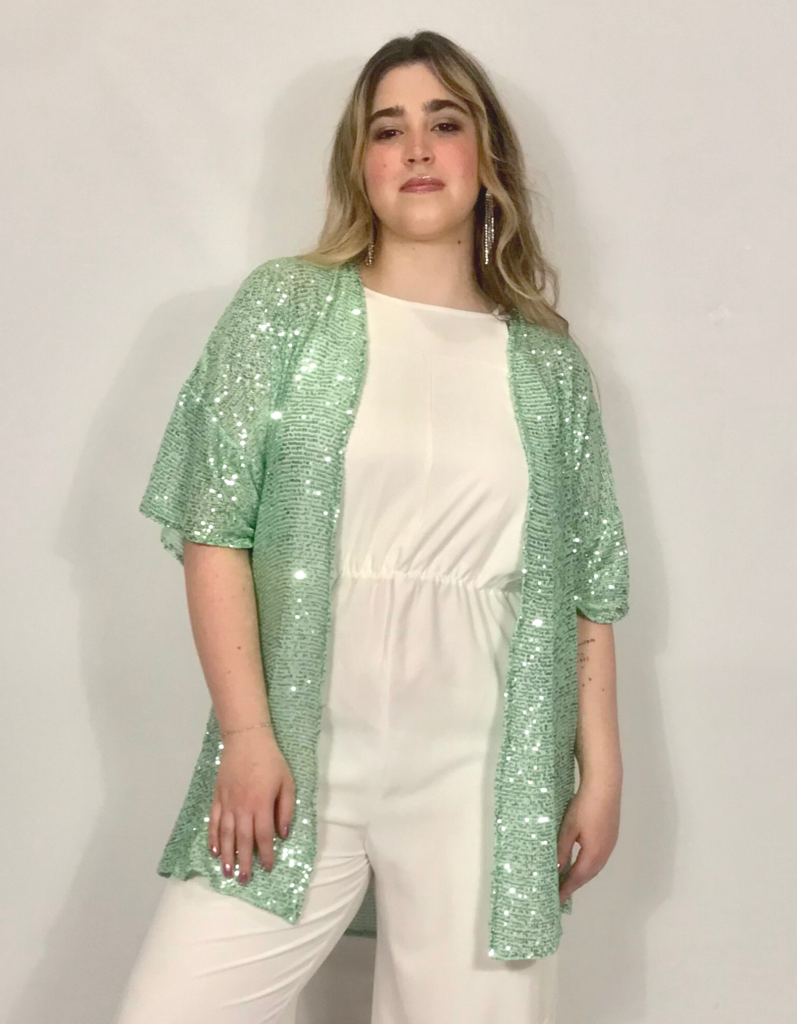 Kimono de paetês 2025